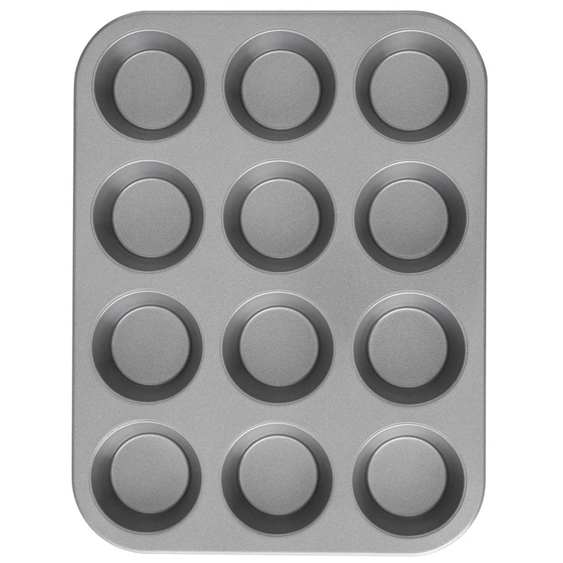 Non-Stick Cupcake Pan - 12-Cup Bakeware for Easy Baking