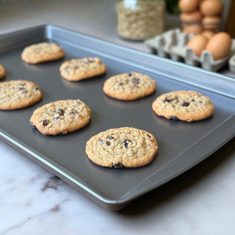 Large Nonstick Cookie & Baking Sheets - 4 Pack, 11" x 17"