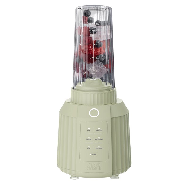 1100W Countertop Blender Duo - 57oz Pitcher & 25oz To-Go Cup - Eucalyptus Green