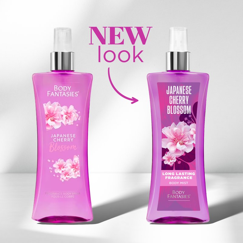 Japanese Cherry Blossom Fragrance Body Spray - Fruity & Floral Scent