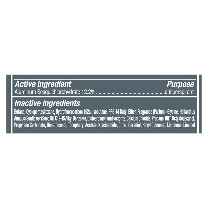Men's Antiperspirant Spray with 72-Hour Cedarwood & Tonka Protection - 3.8 oz