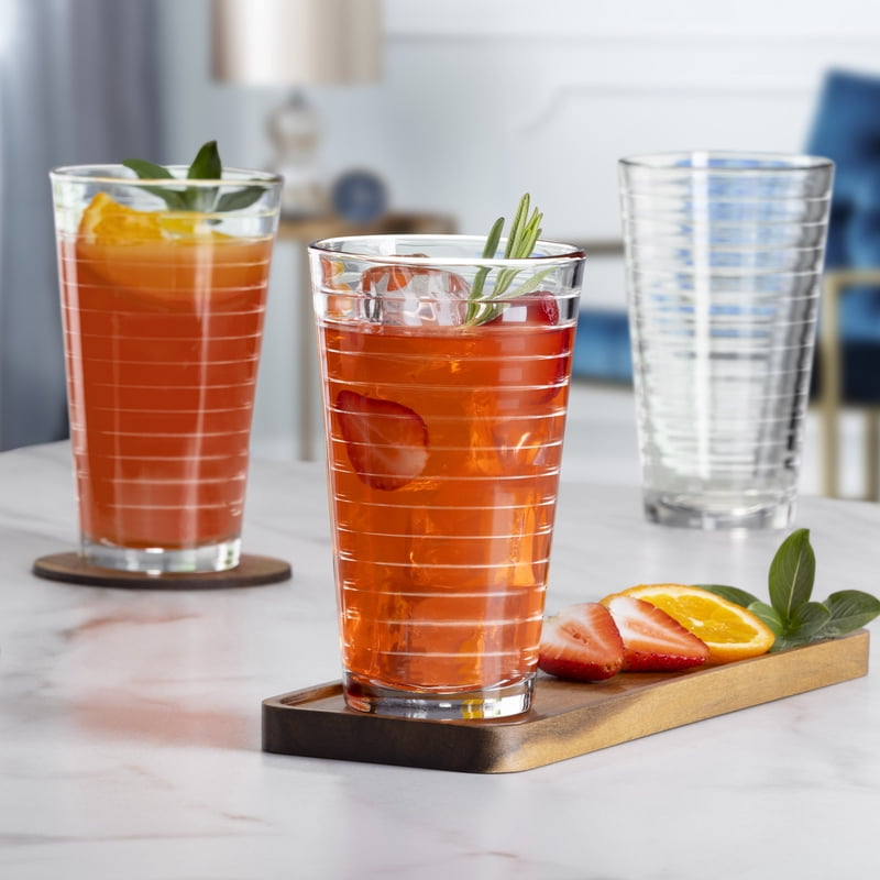 16.2 oz Glass Drinkware Set - 8-Piece, 4 Pack