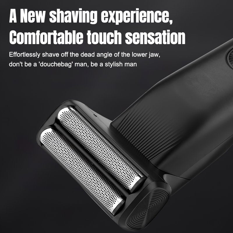 Beard Trimmer & Grooming Kit - 3 in 1 Hair Clippers for Face, Nose, Ear