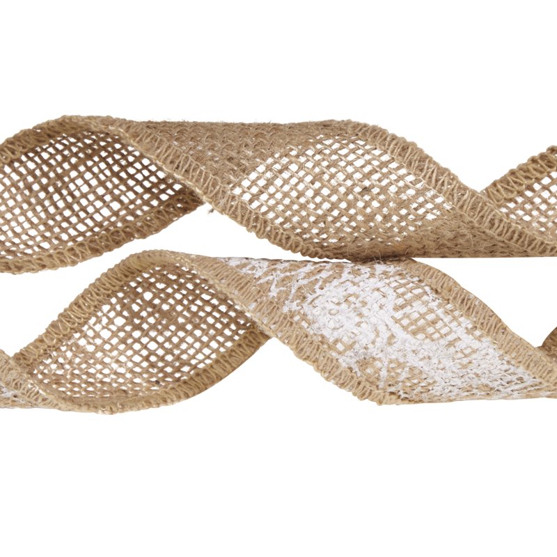 Multi-Color Burlap Ribbon Set - 1.5 Inch x 3 Yards, Craft & DIY Decoration