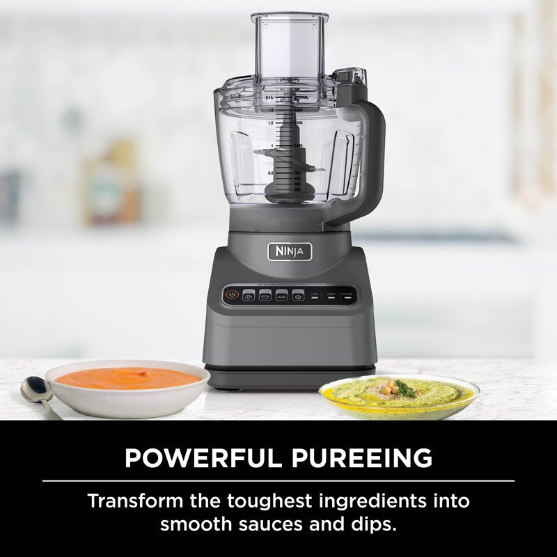 Ninja Professional 9-Cup Food Processor - 1000W, Silver Finish