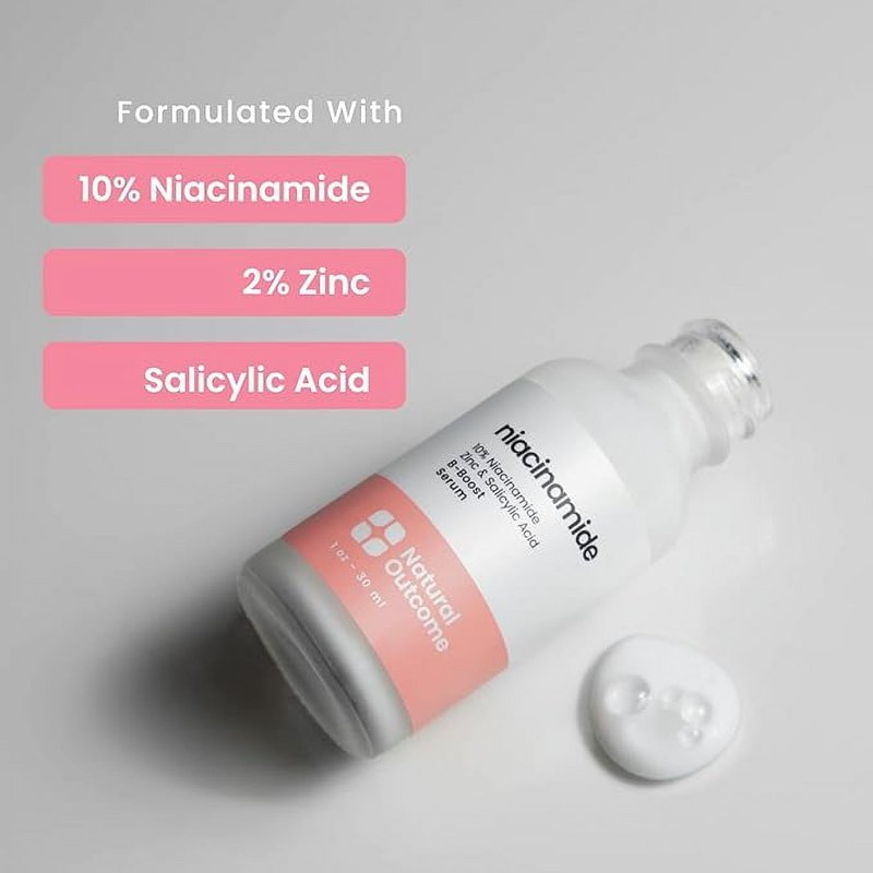 Niacinamide Facial Serum with Zinc & Salicylic Acid - 10 oz