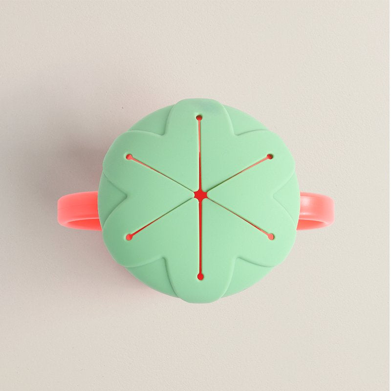 Strawberry Snack Cup for Babies - Soft Silicone Lid