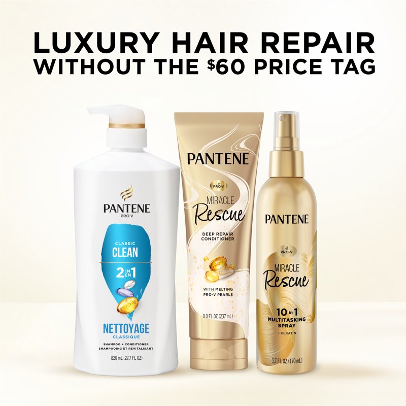 2-in-1 Shampoo and Conditioner, Classic Clean - 27.7 fl oz