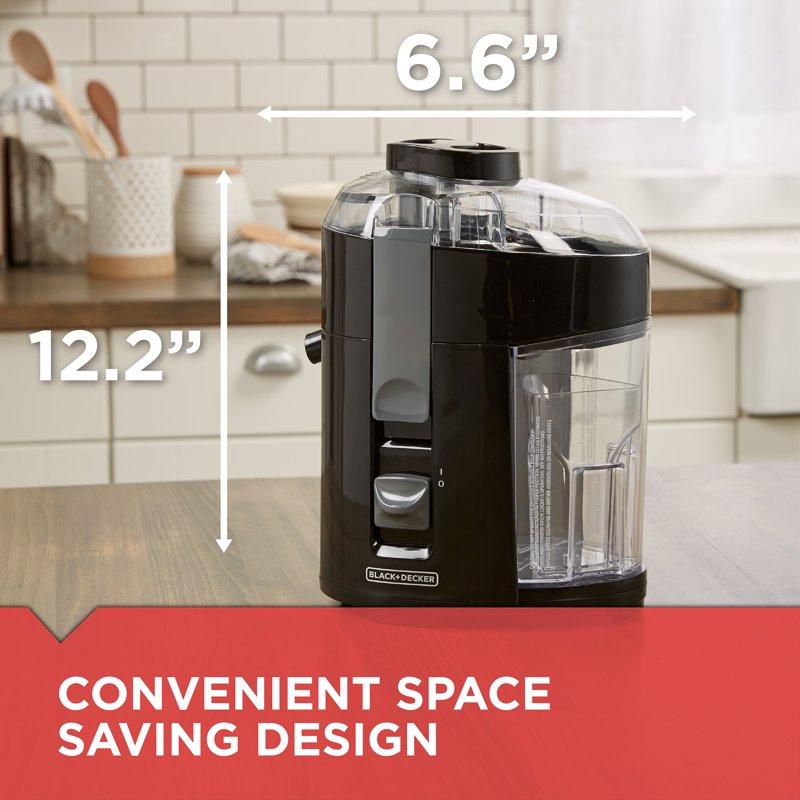 Juice Extractor - 400W Fruit & Vegetable Juicer, 300ml Pitcher
