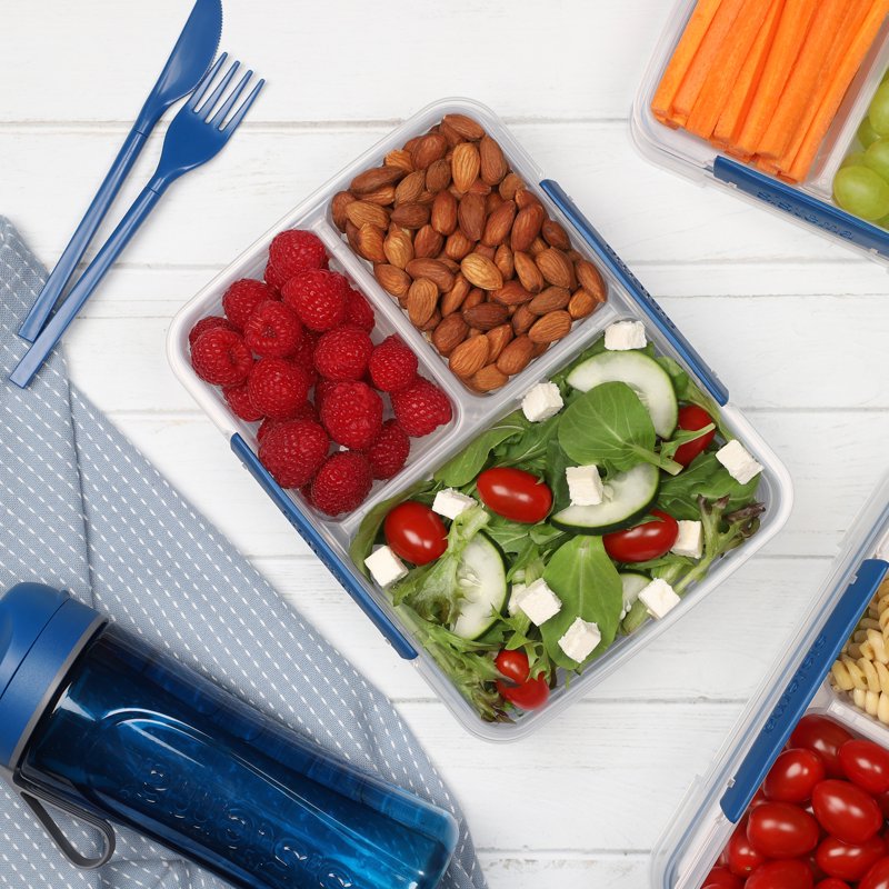 Sistema Multi Split Food Storage Container - 2 Pack, 820ml