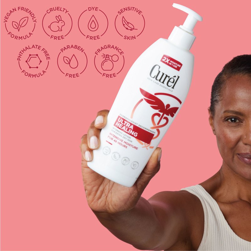 Ultra Healing Body Lotion for Extra-Dry Sensitive Skin - 4 Pack, 33.8 fl oz