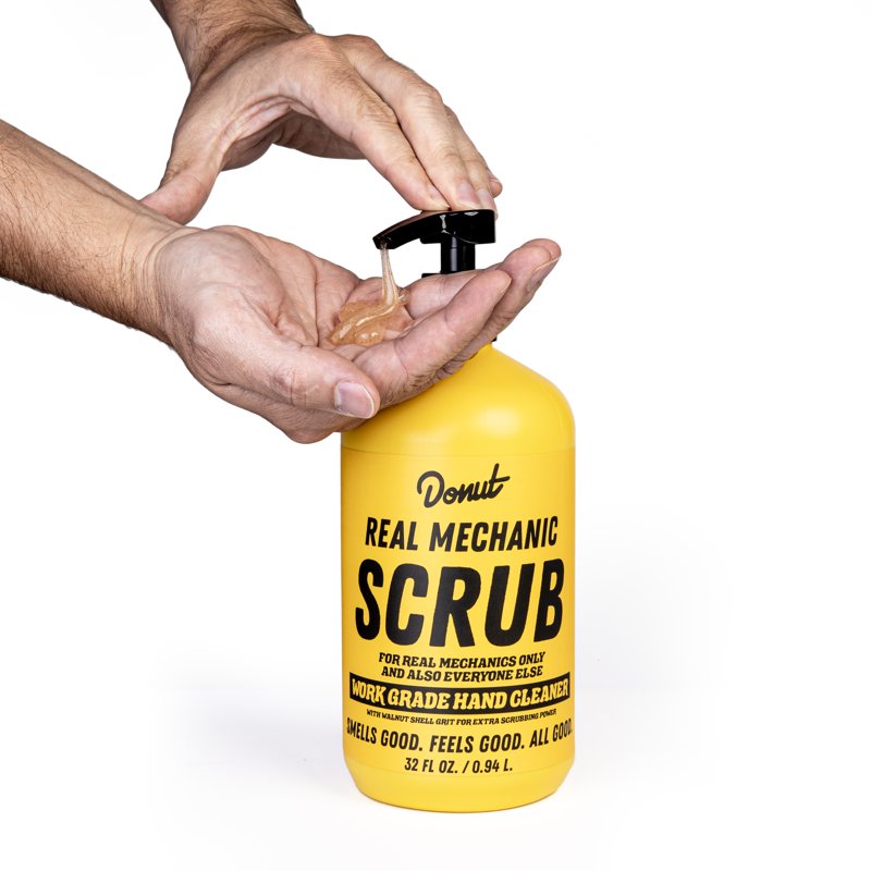 Heavy-Duty Mechanic Hand Soap with Walnut Grit & Shea Butter, 32 fl oz
