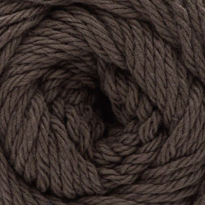 Peaches & Crème Solid Cotton Yarn 3-Pack Dark Taupe - Medium Weight 120 Yards