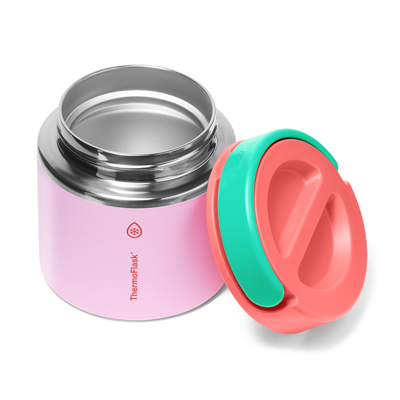 20 oz Insulated Food Jar with Temp-Lock Technology - Spring Blossom