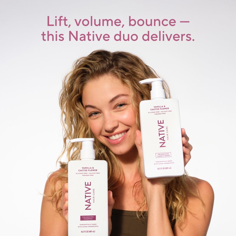 Volumizing Hair Conditioner - Sulfate-Free Vanilla & Cactus Flower 16.5oz