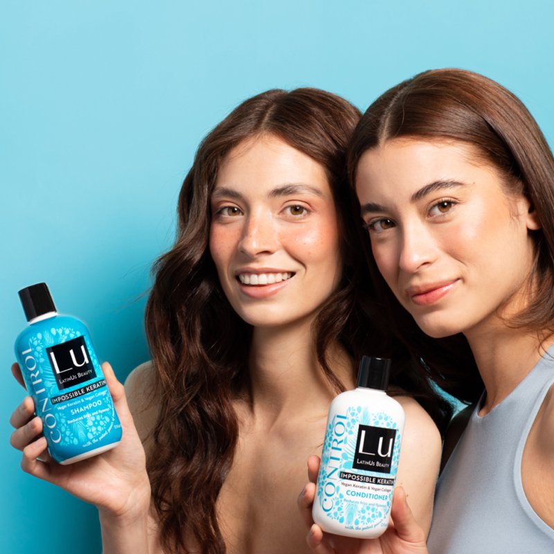 CONTROL Anti-Frizz Hair Care Set - Shampoo, Conditioner & Cream