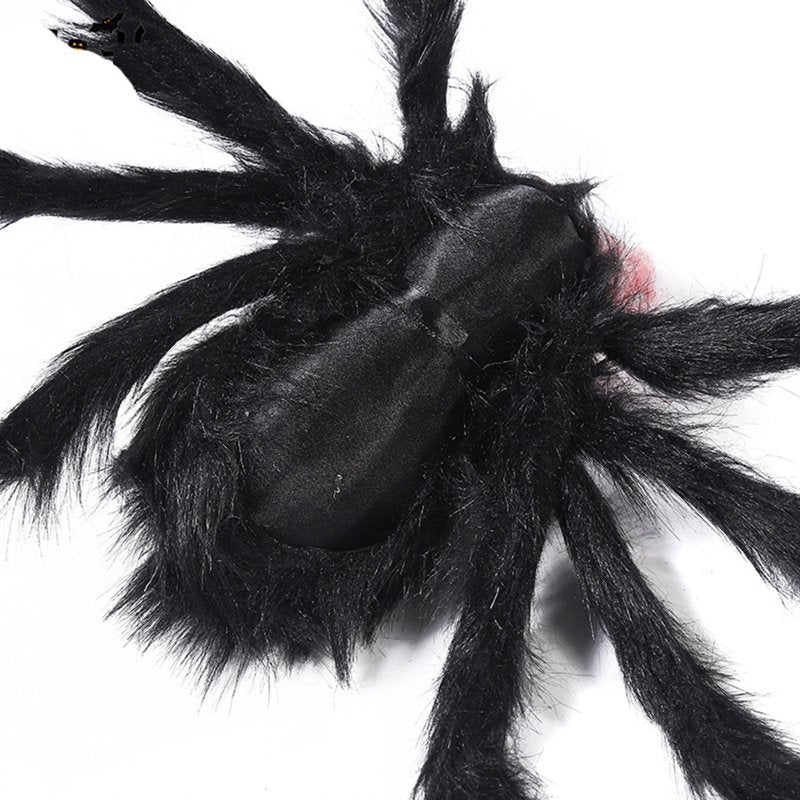 Red Halloween 30-Inch Large Spider with Skeleton Face Yard Decor for Indoor Outdoor Haunted House Party - Variation of THIS listing