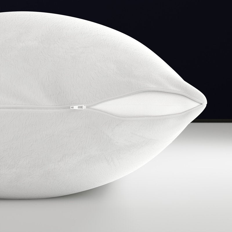 Sealy Huggable Support Bed Pillow Set - Soft Velvety Cover, Squishy Comfort