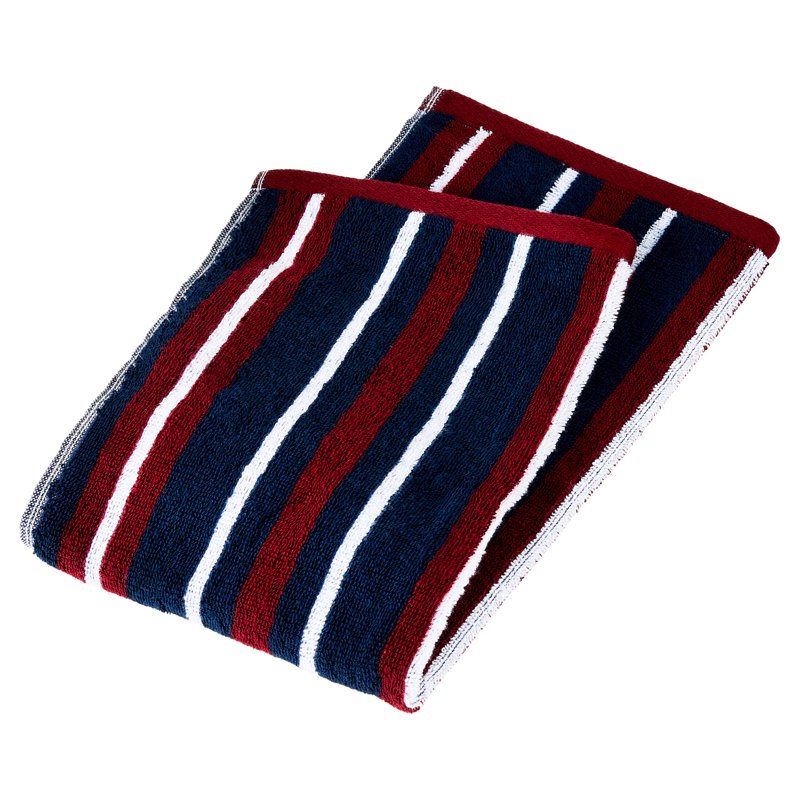 Navy Blue Cotton Towel Set - 6-Piece Bath & Hand Towels, Washcloths