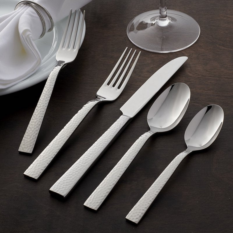 20-Piece Stainless Steel Flatware Set - Service for 4, 2 Pack