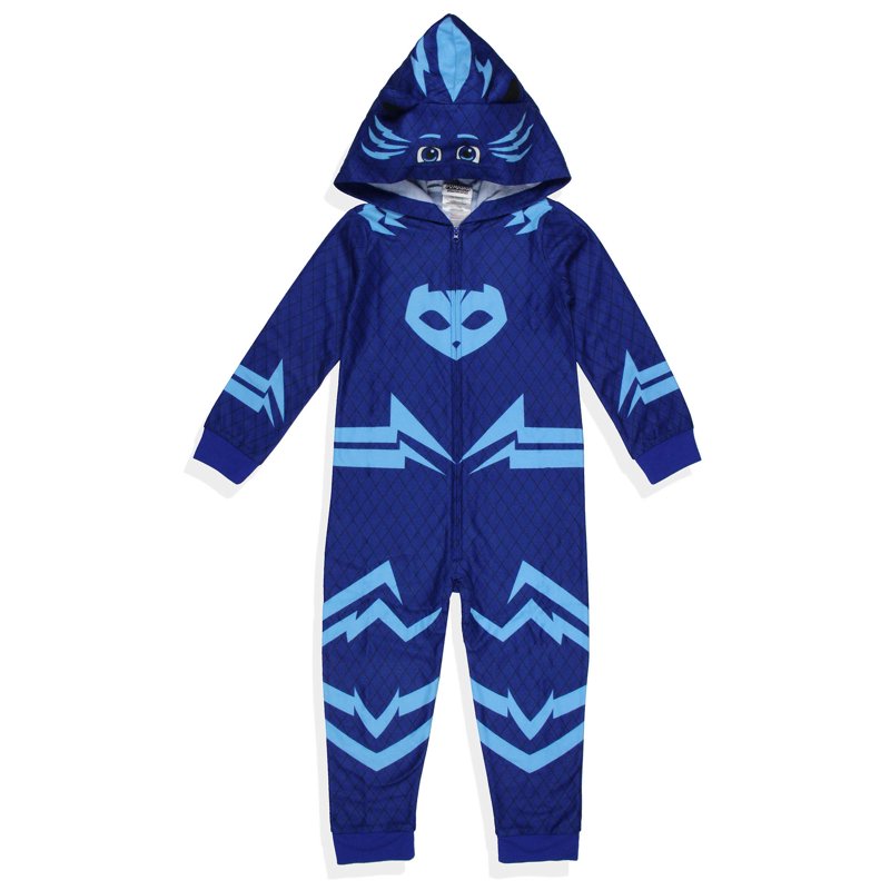 Blue Toddler PJ Masks Pajama Set - Gekko & Catboy Character Sleepwear 2T