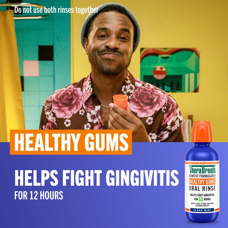 Antigingivitis & Antiplaque Mouthwash Variety Pack, 2 x 16 fl oz Bottles