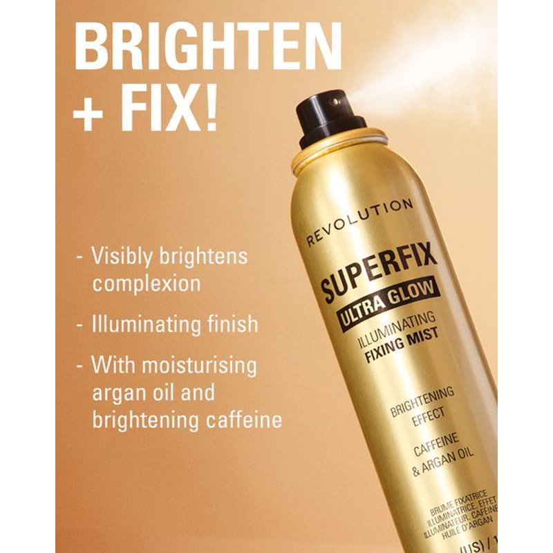 Glow Makeup Setting Spray with Shimmer - Long-Lasting Fixing Mist