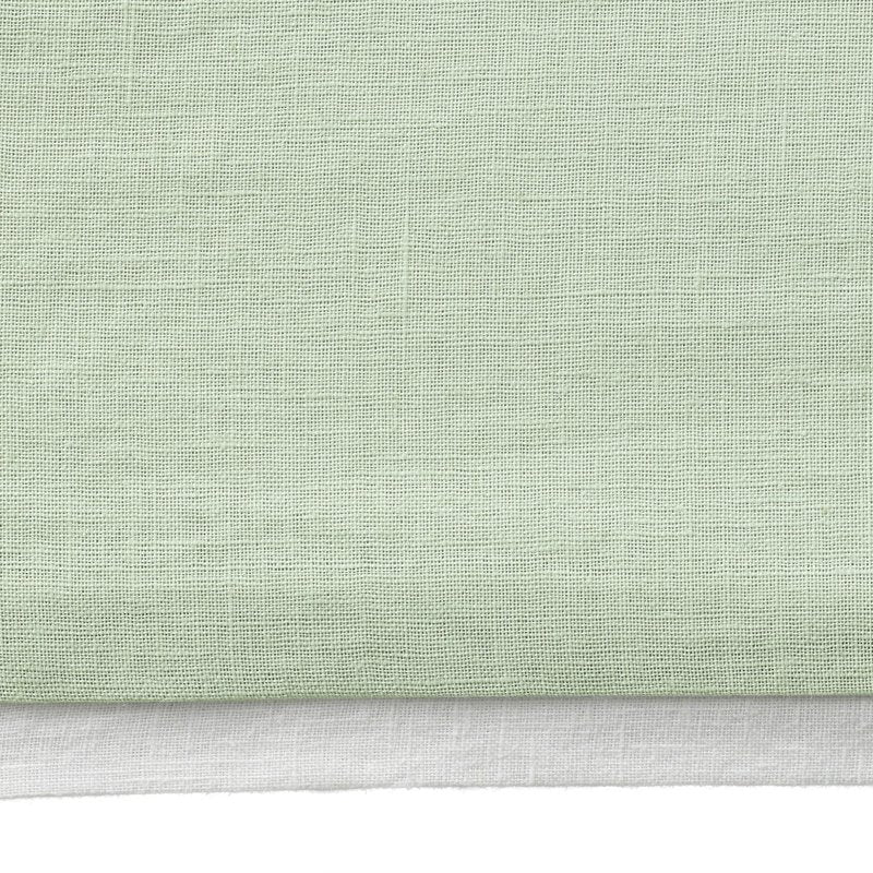 King Linen Duvet Cover Set with Contrast Border - Soft Sea Better Homes & Gardens