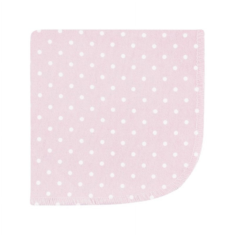Baby Washcloths 12 Pack - Soft Cotton Poly Flannel for Baby Care & Bath