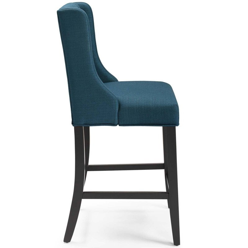 Azure Tufted Button Counter Stool - 26.5" Height