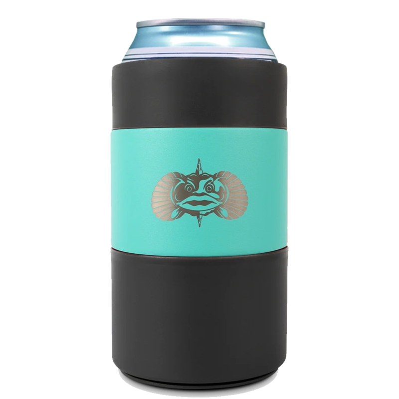 Non-Tipping Can Cooler Sleeve 2 Pack - 12 oz Insulated, Teal