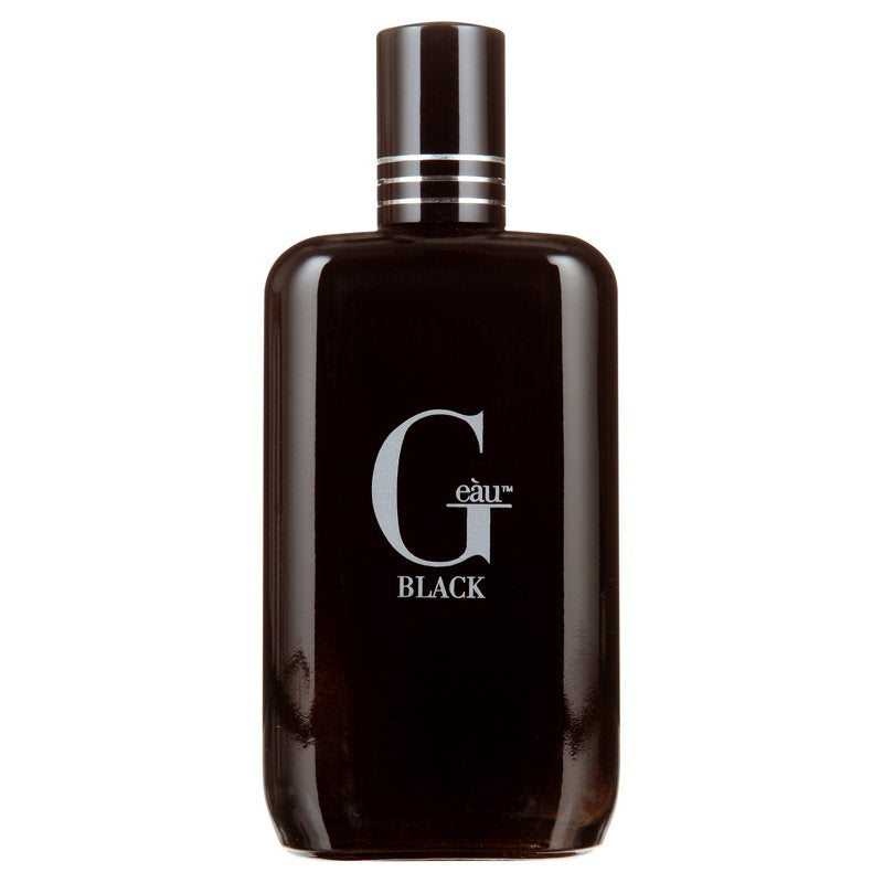 G’eàu Black Eau De Toilette Spray for Men, Long-Lasting Spicy Aquatic Scent