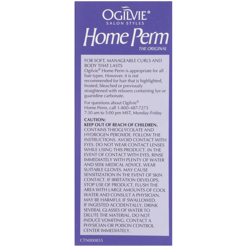 At-Home Hair Perm Kit for Color-Treated and Delicate Hair