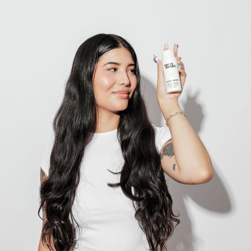 Leave-In Hair Mask with Peptides for Repair & Shine