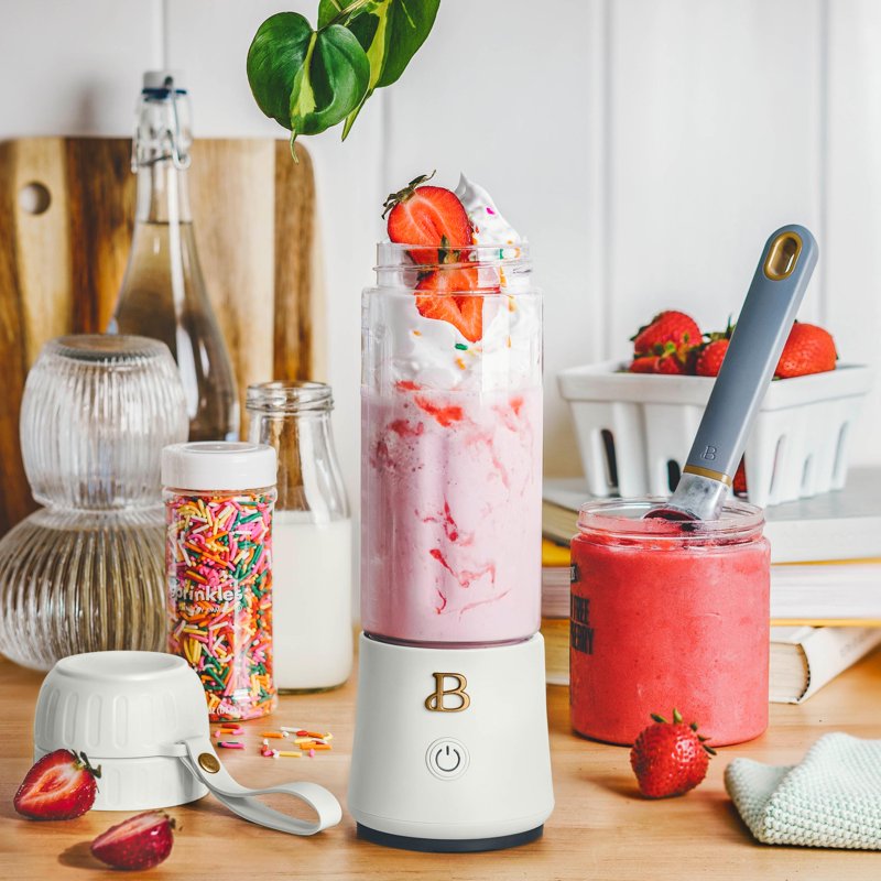 Portable To-Go Blender 2.0 - 16 oz, 70W, White Icing