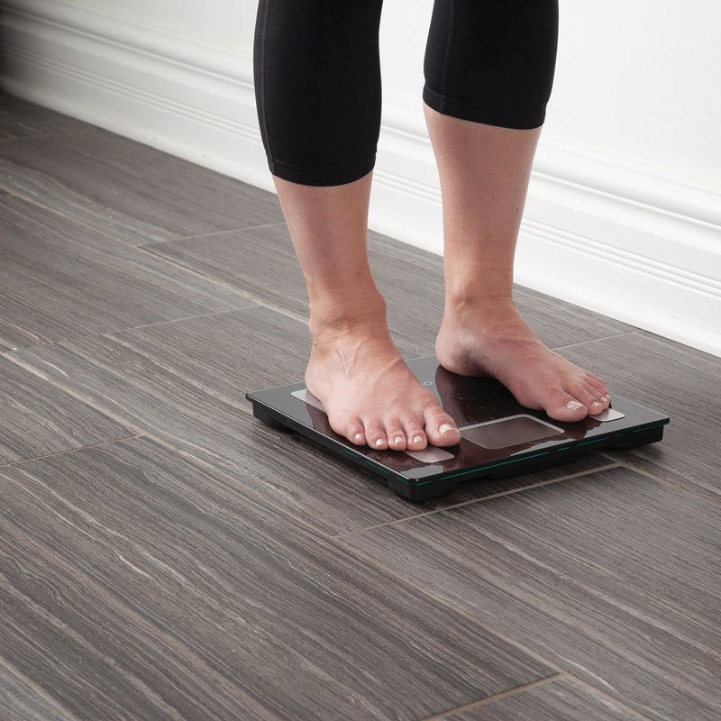 Digital Body Composition Scale 330 lb Capacity Bluetooth Connectivity