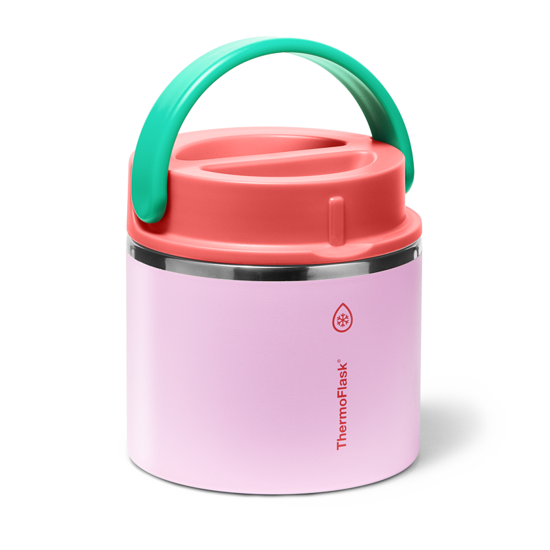 20 oz Insulated Food Jar with Temp-Lock Technology - Spring Blossom