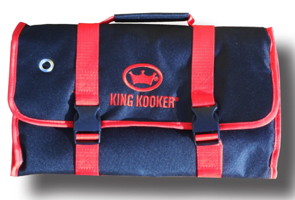 King Kooker 1660 16-Piece Stainless-Steel Tailgating Utensil Set With Carrying Case