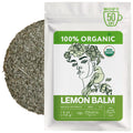 Organic Lemon Balm Leaves (4oz.) - Lemon Balm Tea Loose Leaf Organic - Melissa Tea - Te de Tolonjil - Natural Support for Stress Response, Sleep, Digestion