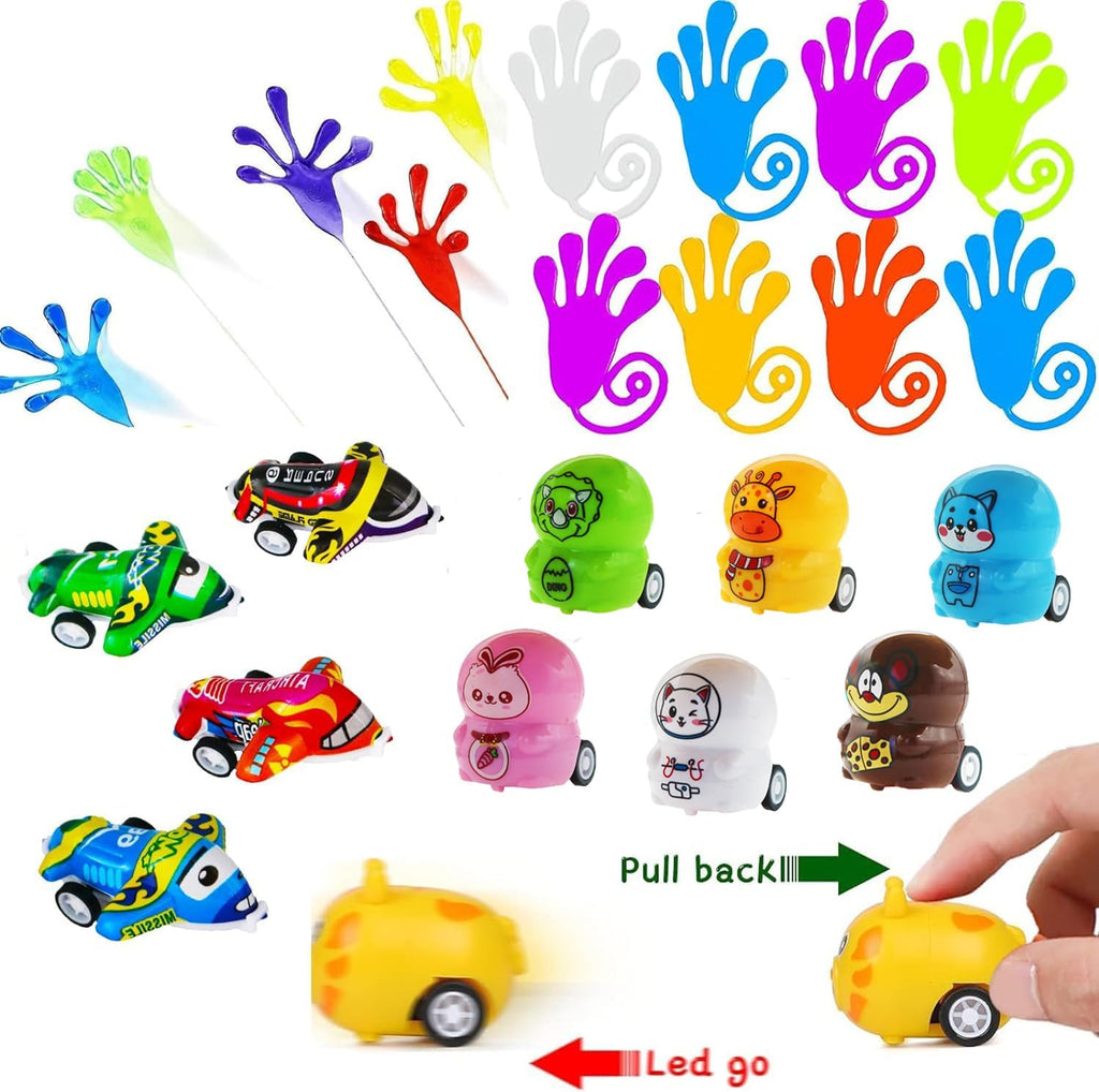 Skiennix 128 Pcs Easter Egg Fillers - Fidget Treasure Box Toys for Kids | Classroom Prizes & Goodie Bag Stuffers