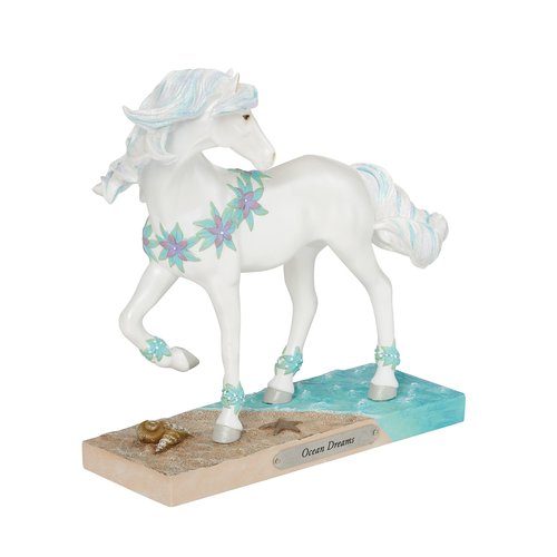 Enesco The Trail of Painted Ponies Ocean Dream Figurine, 7.5 Inch, Multicolor