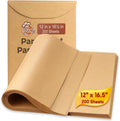 Unbleached Parchment Paper Baking Sheets by [Brand Name] - 200 Pcs Non-Stick Precut 12x16.5 Inches for Cookies, Bread & Air Frying