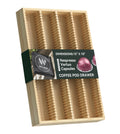 WELL WENG for Nespresso Vertuo Capsules - Premium Bamboo Coffee Pod Drawer Insert Organizer for Counter 15"Dx10"Wx1.5"H (40 Big or 52 Small pods)