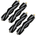 COWINORY (4 Pieces) X1 Omni Roller Brush Compatible with ECOVACS DEEBOT X1/ X1 Omni/ X1 Turbo/ X1 PRO Omni/ T10/ T10 Omni/ T10 Plus/ T20/ T20 Omni. Main Brush Robot Vacuum Cleaner Replacement Parts