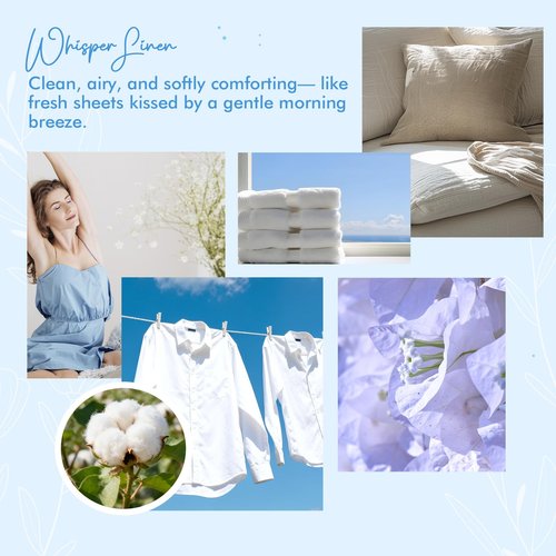 Room Spray, Whisper Linen, 4 fl oz, Air Freshener for Home, Long-Lasting Odor Eliminator for Bathroom and Office