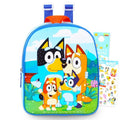 Bluey Mini Backpack for Kids - Bundle with 11" Small Bag for Girls Plus Button | Bluey Backpack Purse Set