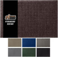GORILLA GRIP® Ultra Absorbent Front Door Mat - Traps Dirt & Moisture, 47x35, Stain & Fade Resistant, Coffee Color