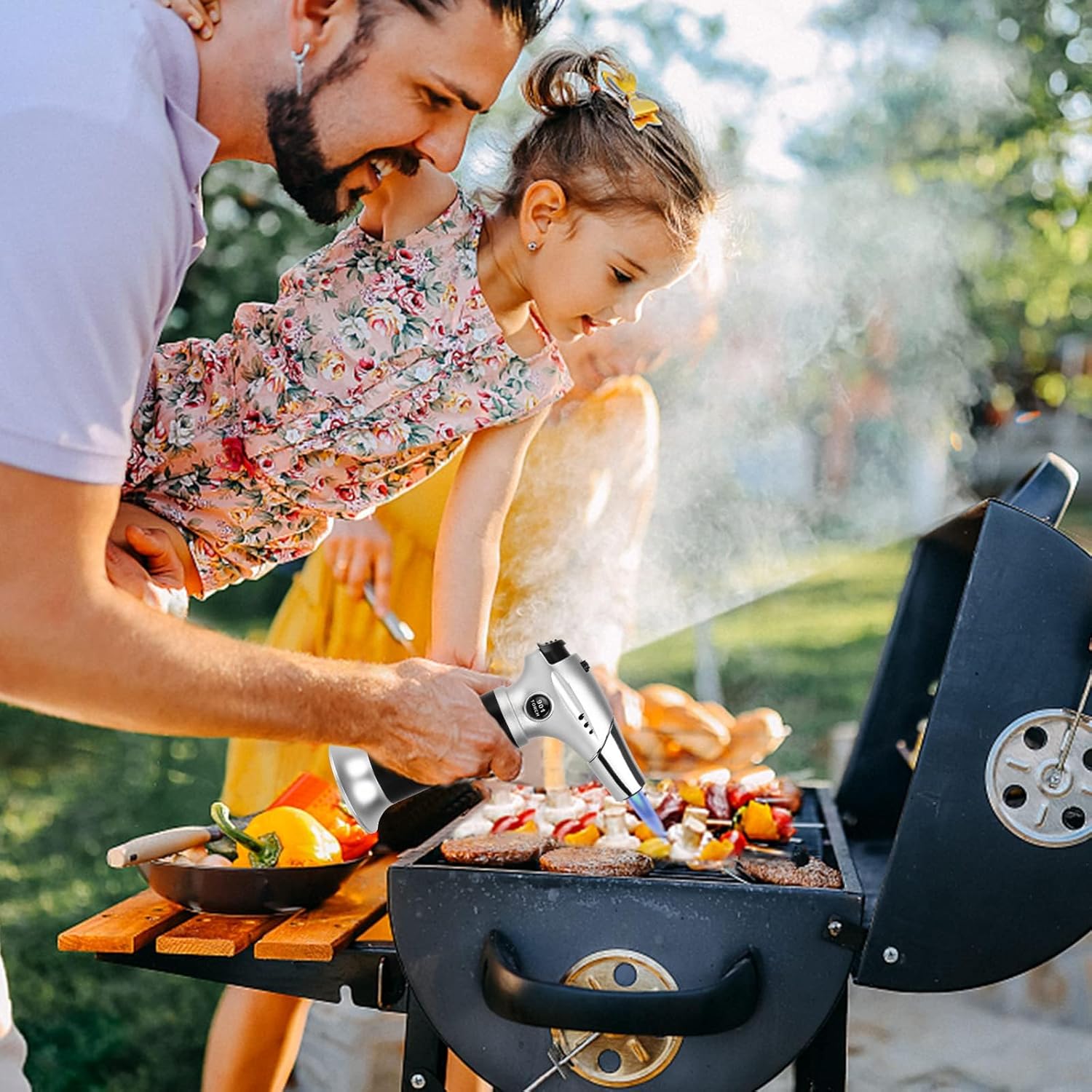 TBTEEK Cooking Torch - Versatile Kitchen Lighter with Butane Fuel for BBQ, Baking & Soldering (1 Can)