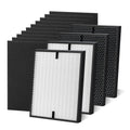 [14 Pack] 3000 Air Replacement Filters, Compatible with Air Doctor 3000, 3000M, 3000Pro Air Purifier, Includes 2 High-Efficiency Air Filter, 2 Activated Carbn and 10 Extra Premium Pre-Filters