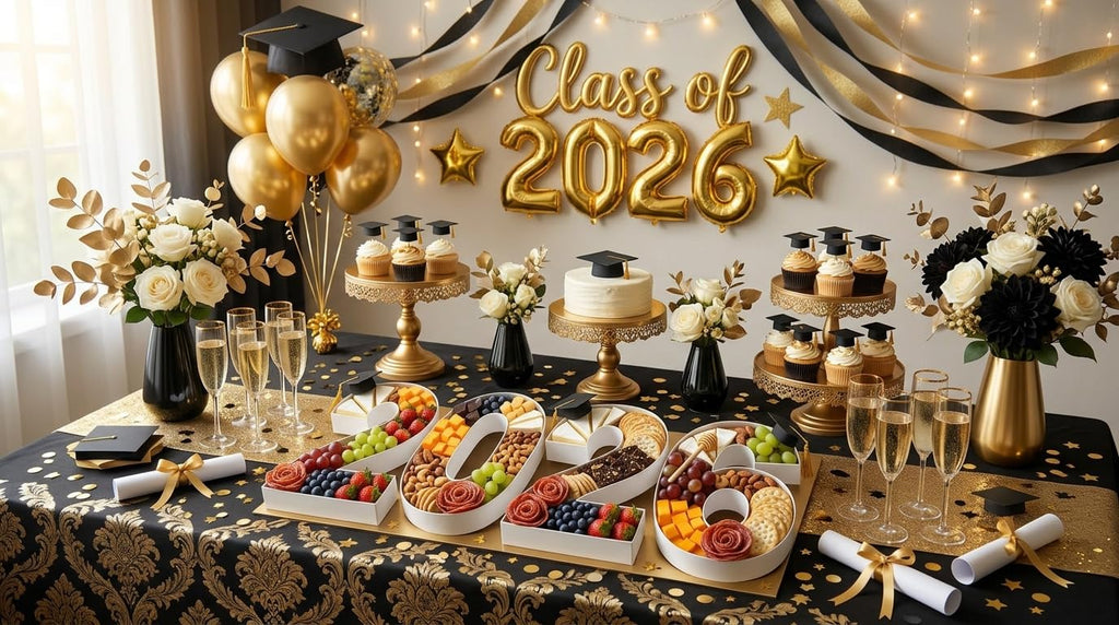 15" Fillable Cardboard Number Charcuterie Board Tray Paper Mache Sweet Cupcake Birthday Box (2026)